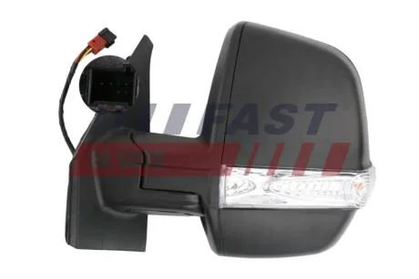Зеркало левое электрическое с двойным подогревом 6 пенов FIAT Doblo 09-15, Doblo 15-23; OPEL Combo D 11-18 FAST FT88350
