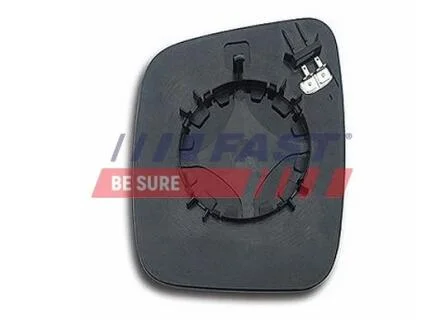 Скло дзеркала праве Fiat Fiorino, Qubo/Citroen Nemo/Peugeot Bipper (07-) з підігрівом Fast FAST FT88564