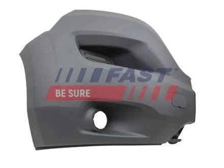 Угол бампера перед. прав. серый Fiat Ducato (14-) под противотуманку LIGHT Fast FAST FT91007G