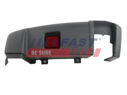 Кут бампера задній лівий Fiat Ducato (06-) (14-) сірий відбивач 270° Fast FAST FT91400G