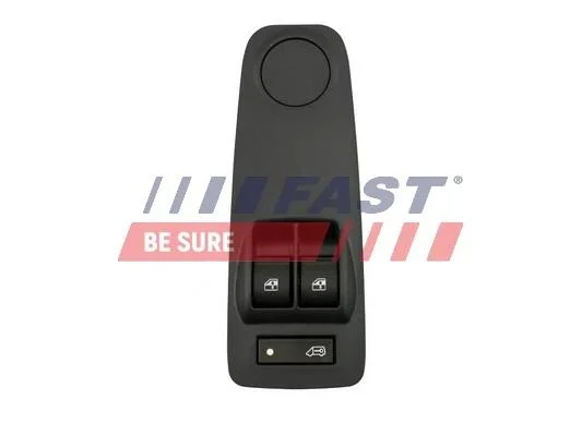 Блок кнопок стеклоподъемника левого Fiat Ducato (06-) black Fast FAST FT91956 (фото 1)