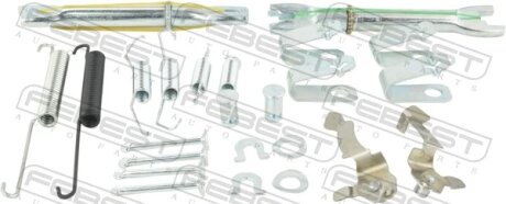 Монтажний комплект барабанних колодок FEBEST 0304CIVRKIT