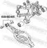 Болт з ексцентриком (рем-кт) Mazda 6 02-18 FEBEST 0529002KIT (фото 2)