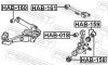 Сайлентблок важеля HONDA FR-V, INTEGRA 02 зад. міст верх FEBEST HAB-161 (фото 2)