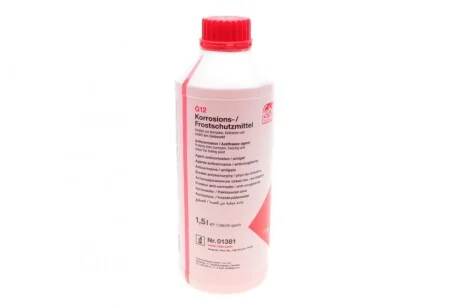 Концентрат охолоджуючий G12 /1.5L FEBI BILSTEIN 01381