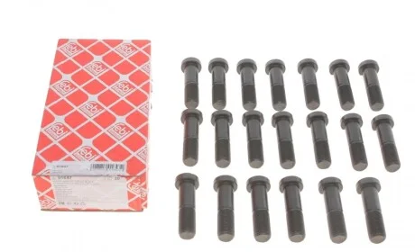 Болт колеса (з круглою головкою) FEBI BILSTEIN 01647
