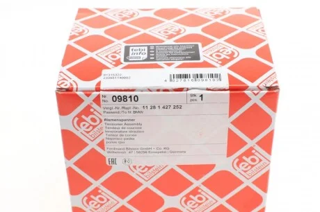 Натягувач ременя BMW 320 / BMW 520 / BMW 528 FEBI BILSTEIN 09810