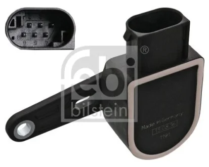Датчик регулировки угла наклона фар BMW 3 (F30/F80)/5 (F10)/7 (F01-F04) 10-18/MB V-class (W447) 14- FEBI BILSTEIN 100090