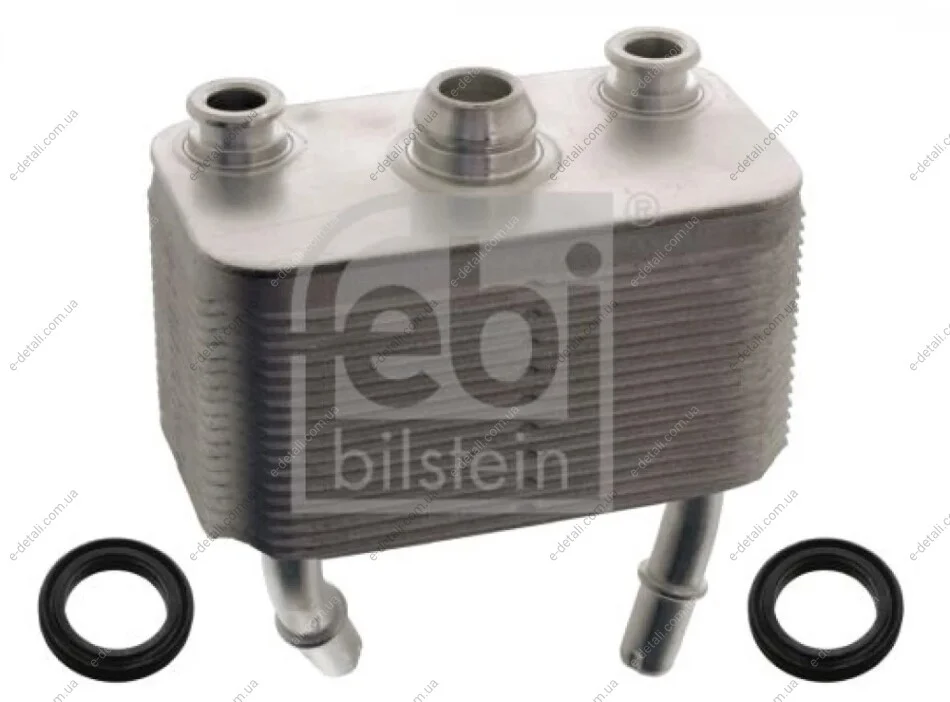 Радіатор масляний АКПП BMW X5 (E53) 3.0d-4.6i 00-06 M57/N54/M62 (теплообмінник) FEBI BILSTEIN 100127 (фото 1)