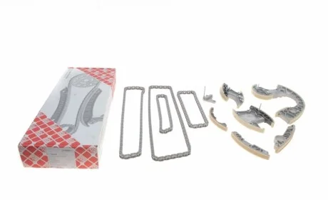 Комплект цепи ГРМ Audi A4/A6/A8/Q7/VW Touareg 2.7D/3.0D 03-11 (цепь + элементы) (симплекс) FEBI BILSTEIN 100488