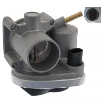 FEBI VW патрубок дросельної заслонки Audi A2,Bora,Golf IV,V,Polo,Skoda Fabia I,Octavia I,II 1.2/1.4 FEBI BILSTEIN 100768