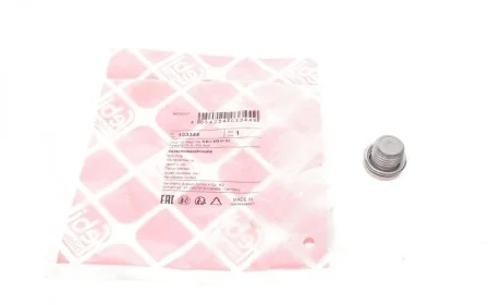 Болт зливу оливи VW T5 2.0 TSI 11-15 (M14x1.50x12) FEBI BILSTEIN 103344