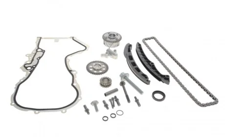 Комплект ланцюга ГРМ VW Golf V 1.4TSI, 10/03 - 02/09, 90/103/125kw, (z=130/18/36/36) FEBI BILSTEIN 106306