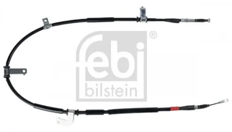 Трос ручника (задний) (L) Hyundai Santa Fe 2.0D-2.7 06-13 (1675mm) FEBI BILSTEIN 106712
