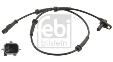 Датчик ABS (задний) Dacia Duster 1.2-1.6 16V/1.5 dCi 10- (4x4) (L=750mm) FEBI BILSTEIN 106852