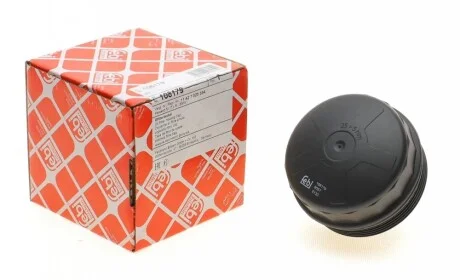 Крышка фильтра масляного BMW 1/3/4/5 N20/N52/N53/N54/N55 04- FEBI BILSTEIN 108179