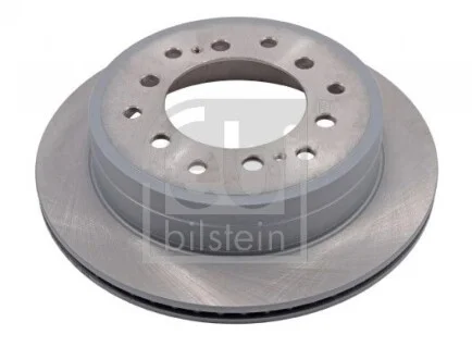 Диск тормозной (задний) Lexus GX 01-09/Toyota Land Cruiser Prado 95- (312x18) (с покр.) (вентил.) FEBI BILSTEIN 108393