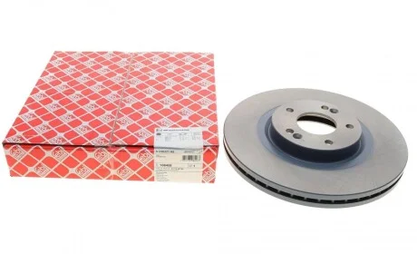 Диск тормозной (передний) Hyundai Santa Fe 06-/Kia Sorento 09- (321x28) FEBI BILSTEIN 108408