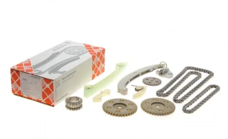 Комплект цепи ГРМ Ford Focus/Mondeo/Mazda 3/6 1.8-2.0 03-12/Volvo 1.8 04-12 (z=134/54) (симплекс) FEBI BILSTEIN 108920