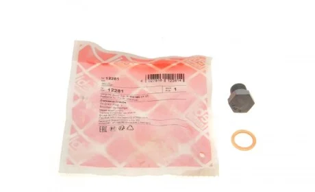 Болт слива масла + шайба VW Caddy/T4 -03 (M14x1.5) FEBI BILSTEIN 12281
