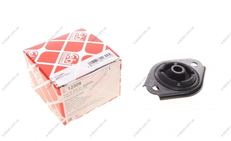 Подушка амортизатора (заднього) Fiat Uno 83-06 FEBI BILSTEIN 12309 (фото 1)
