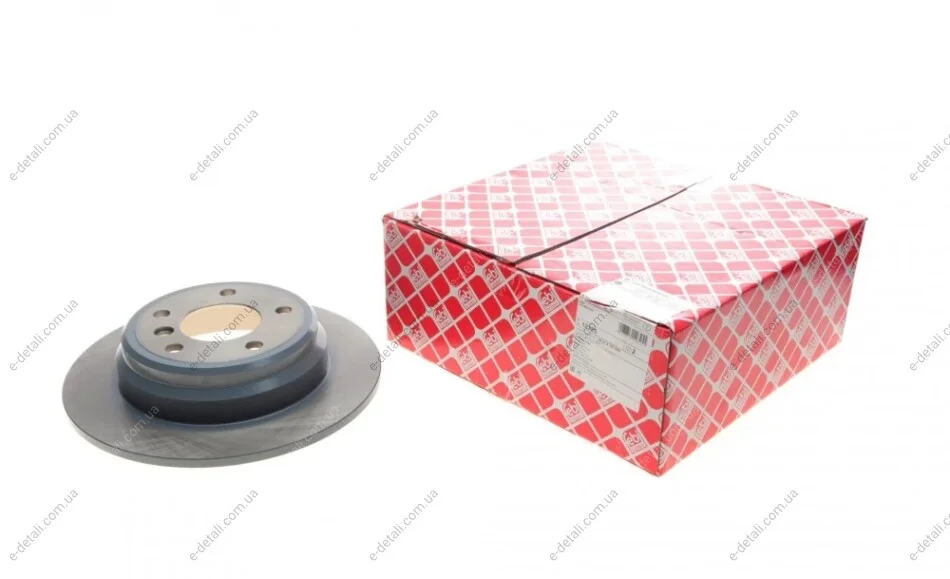 Диск тормозной (задний) BMW 5 (E39) 2.0-2.5 95-03 (298x10) (с покрытием) (полный) FEBI BILSTEIN 12325 (фото 1)