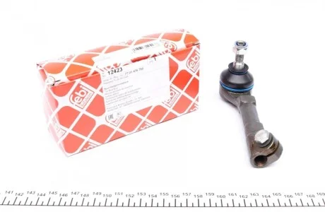 Накінечник рульової тяги RENAUL CLIO, KANGOO 90- перед. міст зліва (FEBI) FEBI BILSTEIN 12423