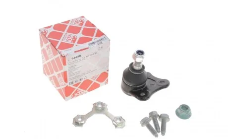 Опора кульова (передня/знизу/L) Audi A3 -93/VW Golf IV -06 (к-кт) FEBI BILSTEIN 14440