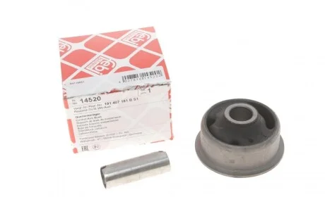 Сайлентблок рычага (переднего/сзади) VW Caddy 95-04 (с втулкой) FEBI BILSTEIN 14520