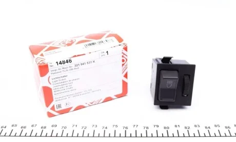 Выключатель светового сигнала с реле VW Passat 80-88 FEBI BILSTEIN 14846
