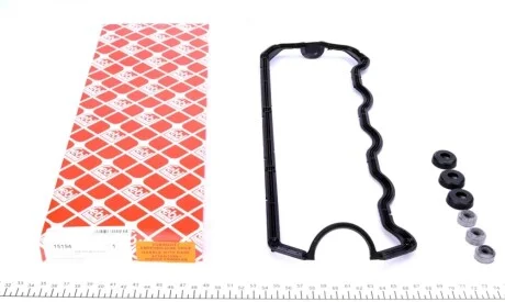 Прокладка крышки клапанов VW Caddy 1.9TDI -03 (к-кт) FEBI BILSTEIN 15194