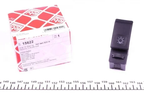 Переключатель света фар VW Golf 83-92 (с регулятором) FEBI BILSTEIN 15622