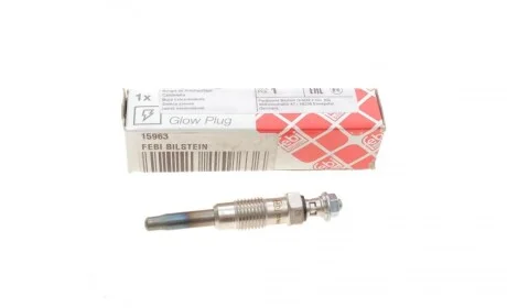 Свеча накала BMW 3 (E36)/5 (E34/39)/7 (E38) 1.8-2.5TD -01/Opel Omega B 2.5TD (11V) FEBI BILSTEIN 15963