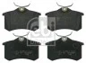 Колодки тормозные (задние) VW Golf/Passat 83-02/Peugeot 405 87-96 (87x52.9x15) FEBI BILSTEIN 16146 (фото 1)