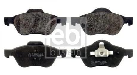 Колодки гальмівні (передні) Renault Laguna II/III 01-15/Megane II 03-/Wind 10- FEBI BILSTEIN 16435
