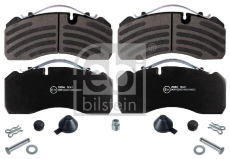 КМП гальмівних колодок FEBI BILSTEIN 16563