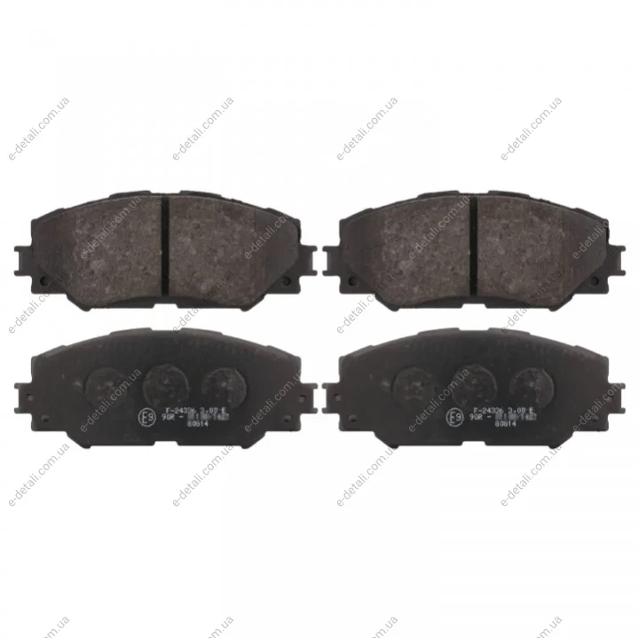 FEBI TOYOTA колодки гальмівні передні RAV-4 06- FEBI BILSTEIN 16650 (фото 1)