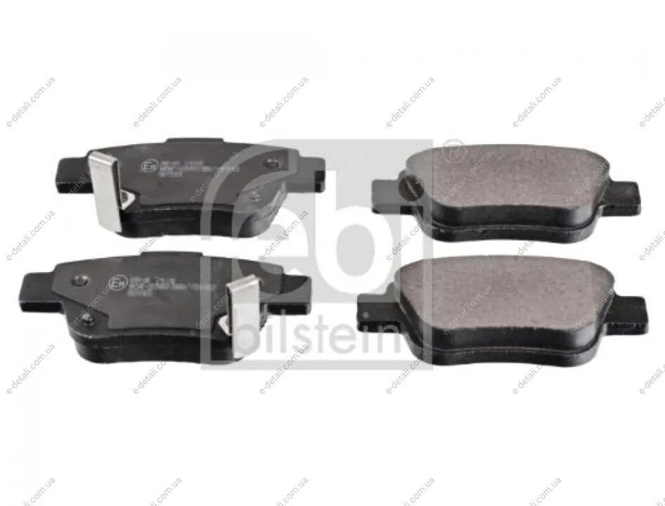 Колодки гальмівні (задні) Toyota Avensis/Corolla 03-09 FEBI BILSTEIN 16652 (фото 1)
