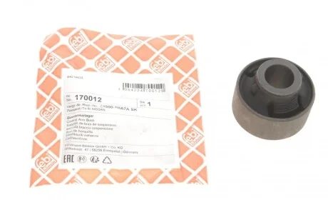 Сайлентблок рычага (переднего/сзади/снизу) Nissan Micra IV 10-16 (19x50x53) FEBI BILSTEIN 170012