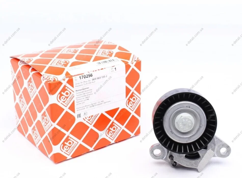 Натяжитель ремня генератора Audi RS5 (F5) 17- 1.8-3.0 TFSI FEBI BILSTEIN 170256 (фото 1)