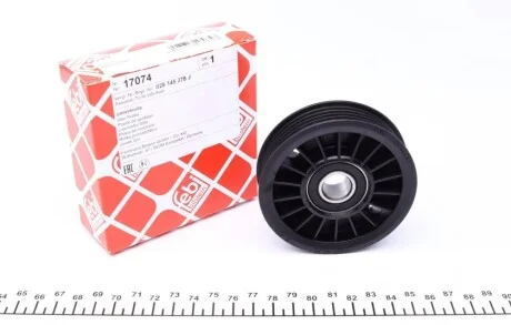 Ролик генератора Audi A4/A6/VW Passat 1.9TDI 95- (натяжний) (82x26,5mm) FEBI BILSTEIN 17074