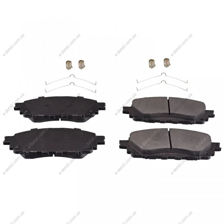 FEBI TOYOTA Гальмівні колодки HILUX VIII 2.4 D 4WD 15- FEBI BILSTEIN 170824 (фото 1)