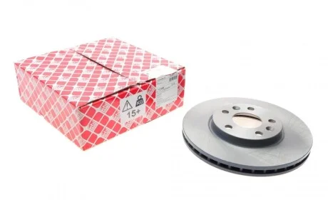 Диск тормозной (передний) Renault Kangoo/Megane 15-/Nissan Qashqai 21- (296x23.4) FEBI BILSTEIN 171469
