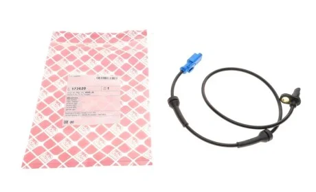 Датчик ABS (задній) Citroen C3 Picasso/Peugeot 207/208 06- FEBI BILSTEIN 173620