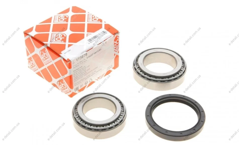 Подшипник ступицы (передней) Isuzu D-Max 02-/Opel Frontra B 98-04 (к-кт) FEBI BILSTEIN 173678 (фото 1)