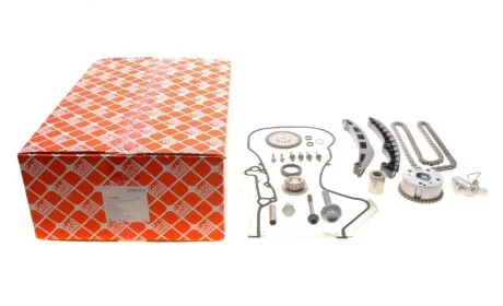 Комплект ланцюга ГРМ Seat Ibiza IV/Toledo IV 1.2 08-15/Skoda Fabia/Rapid 1.2 07-14 (130z) FEBI BILSTEIN 174393