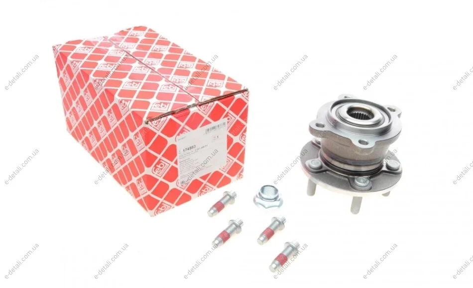 Подшипник ступицы (задней) Ford Kuga 1.5/1.6/2.0D 13- FEBI BILSTEIN 174883 (фото 1)