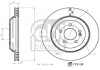 Диск гальмівний FEBI BILSTEIN 175134 (фото 1)