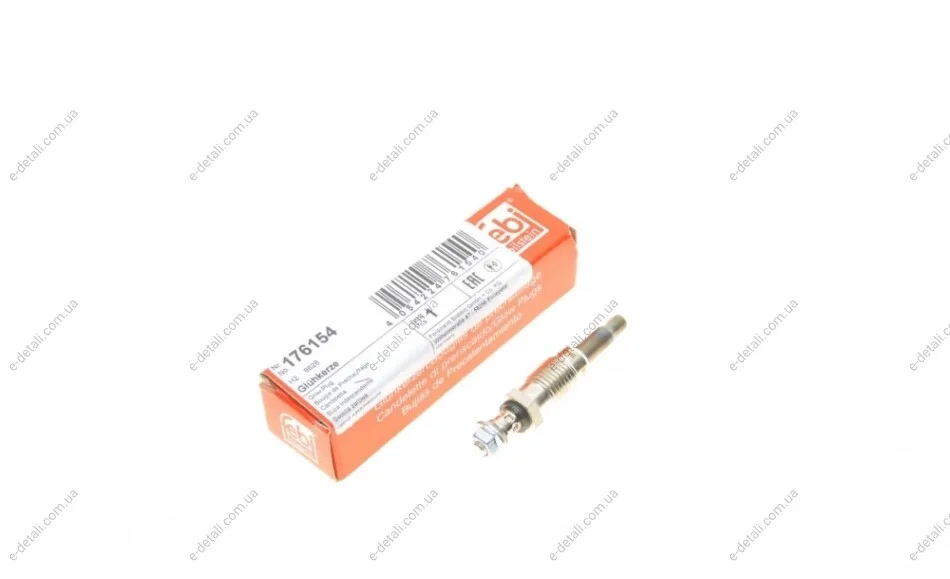 Свеча накала Renault Megane/Scenic 1.9dT 96-03 FEBI BILSTEIN 176154 (фото 1)