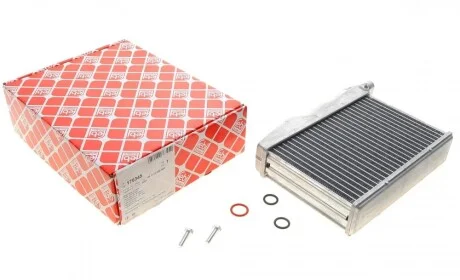 Радиатор печки BMW 5 (E39) 2.0-2.8i 97-03 (M52/M47/M51/M54/M57/M62) FEBI BILSTEIN 176345